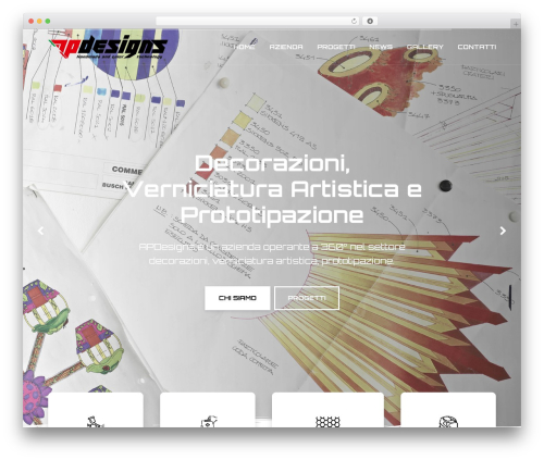 Exqute WordPress theme - apdesigns.it