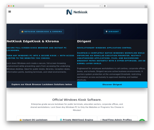 Icon separator WordPress plugin - netkiosk.co.uk