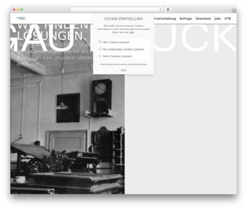 Bm gfonts WordPress plugin - chiemgau-druck.de