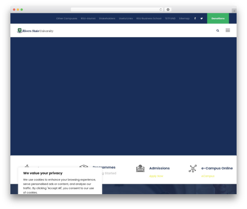 Kingster WordPress theme - www.rsu.edu.ng