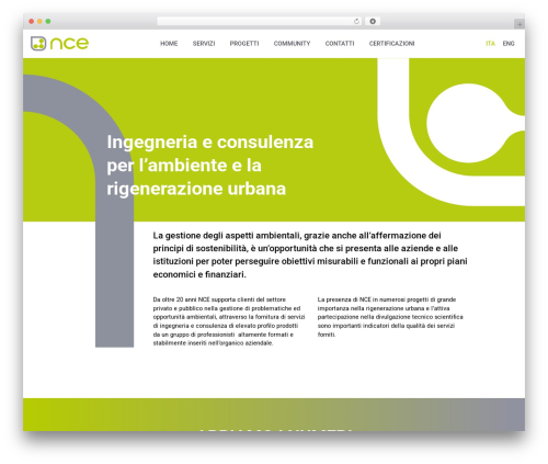 NCE WordPress theme - nce-consulting.com