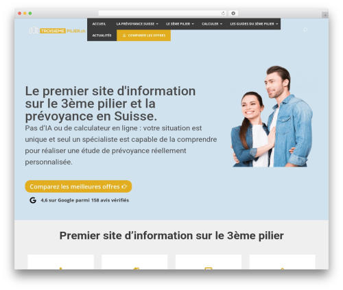 the7dtchild WP theme - troisiemepilier.ch