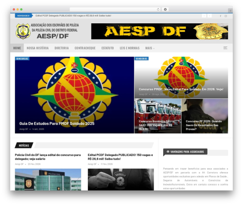 Theme WordPress Publisher - aespdf.org