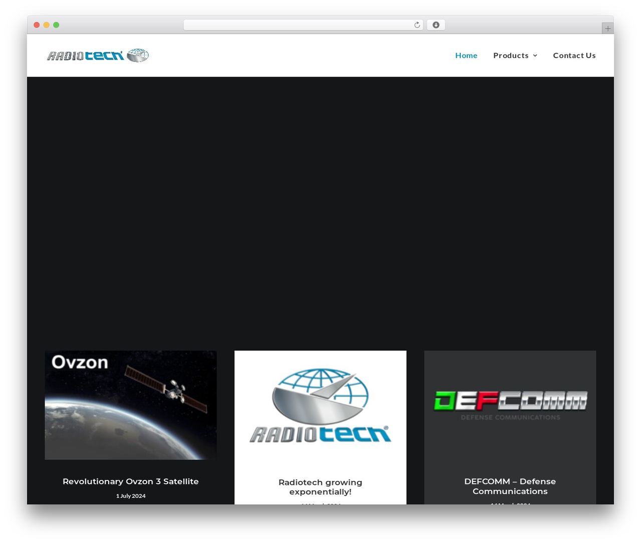WordPress theme Radiotech Theme - radiotechmc.com