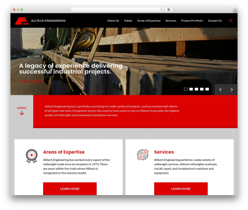 WordPress theme All Tech - alltechengineering.com