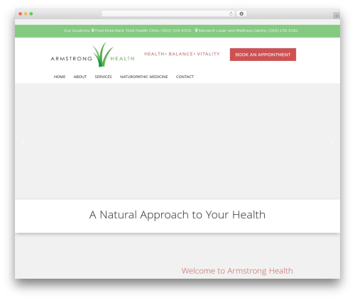 WordPress theme Laurel - armstronghealth.ca