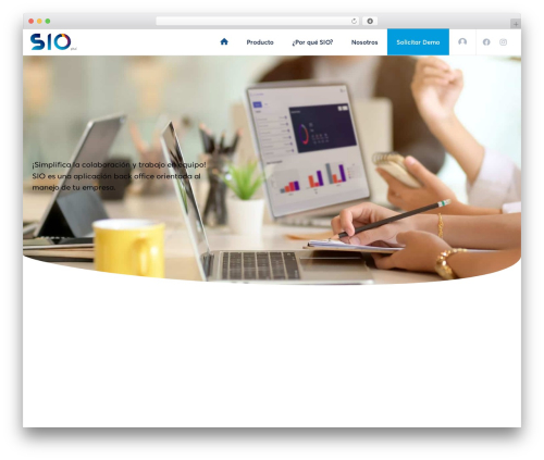 WordPress theme SIO Plus - sioapps.com