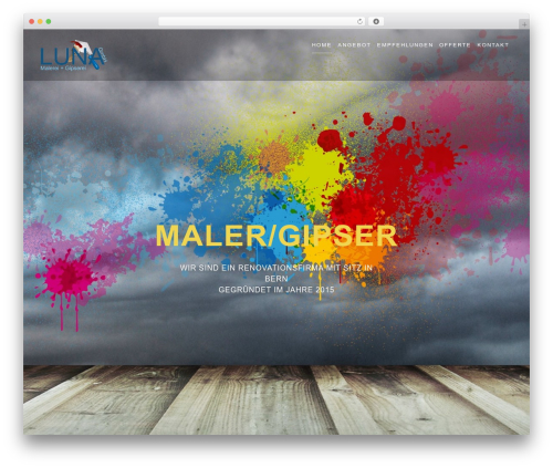 WordPress theme Untitled - lunagmbh.ch