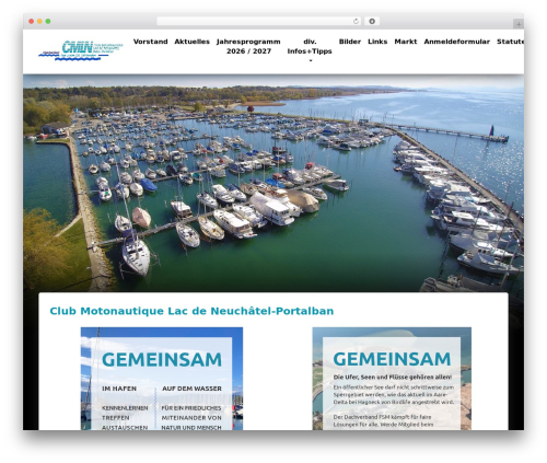 agenturTHEME WordPress theme design - cmln.ch