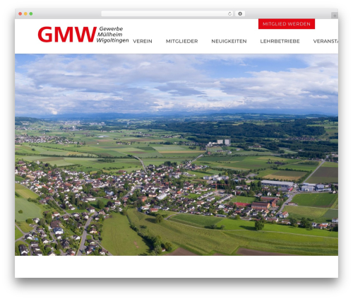 Best WordPress theme incoding. Theme - gewerbe-mw.ch