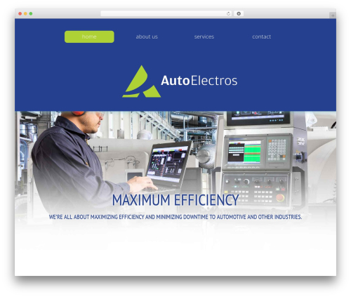 cherry theme WordPress - autoelectros.com