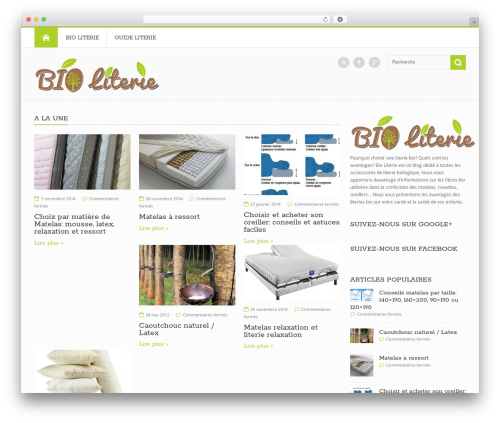 Circle LITE theme WordPress - bio-literie.com Circle LITE theme WordPress - bio-literie.com