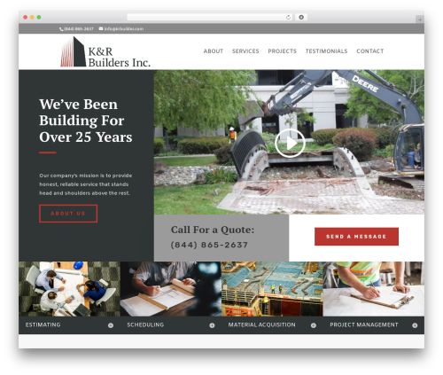 Divi top WordPress theme - krbuilder.com