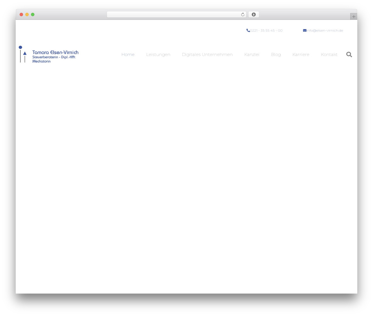 Hello Elementor WordPress theme - www.elsen-virnich.de