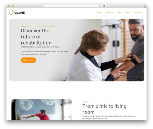 Page Builder Framework WordPress theme - nivamd.com