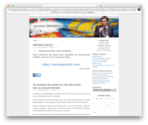 Theme WordPress K2 - annickgirardin.unblog.fr