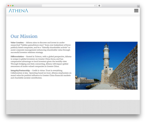 WordPress theme Kotha - athenatw.com