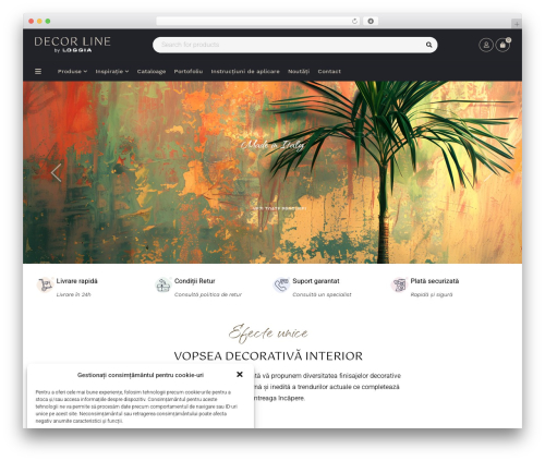 Themesky WordPress plugin - decor-line.ro