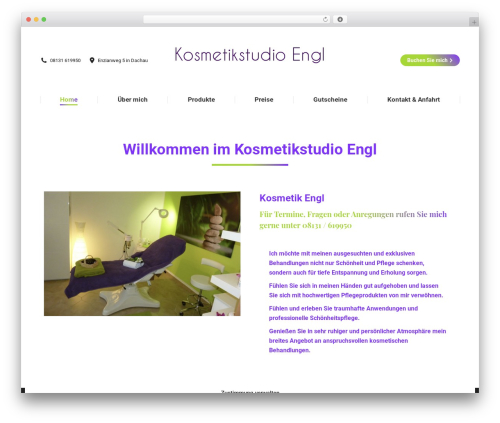 WP theme the7dtchild - kosmetik-engl.biz