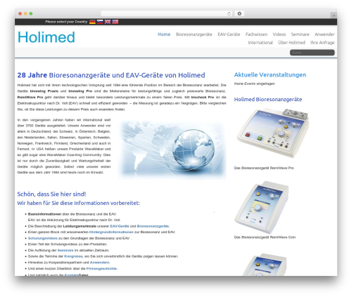 Custom Menu (custom-menu) free WordPress plugin - holimed.de