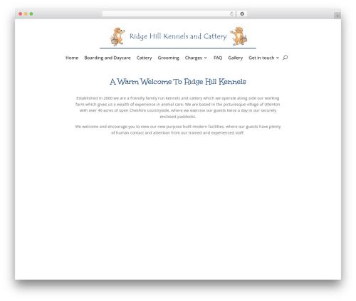 Divi WordPress theme - dogboardingkennelscheshire.co.uk