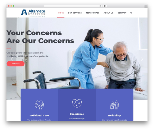 HouseMed best WordPress theme - alternatestaffing.com