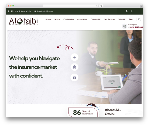 Modins themer WordPress plugin - otaibi-jo.com