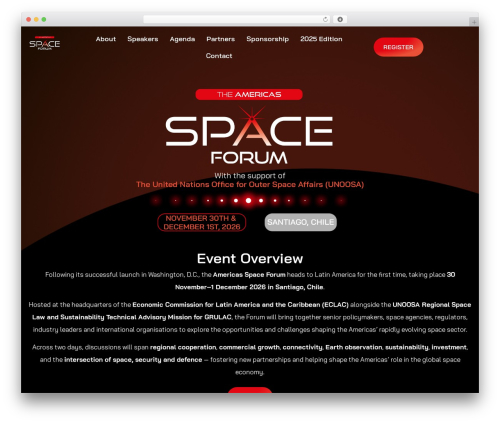 2code event schedule WordPress plugin - americasspaceforum.com