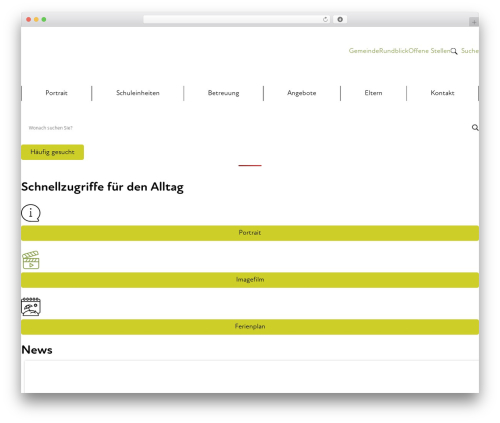 WordPress theme Hello Elementor - schule-rorschacherberg.ch