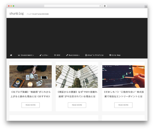 WordPress theme mblog - shunblog.org