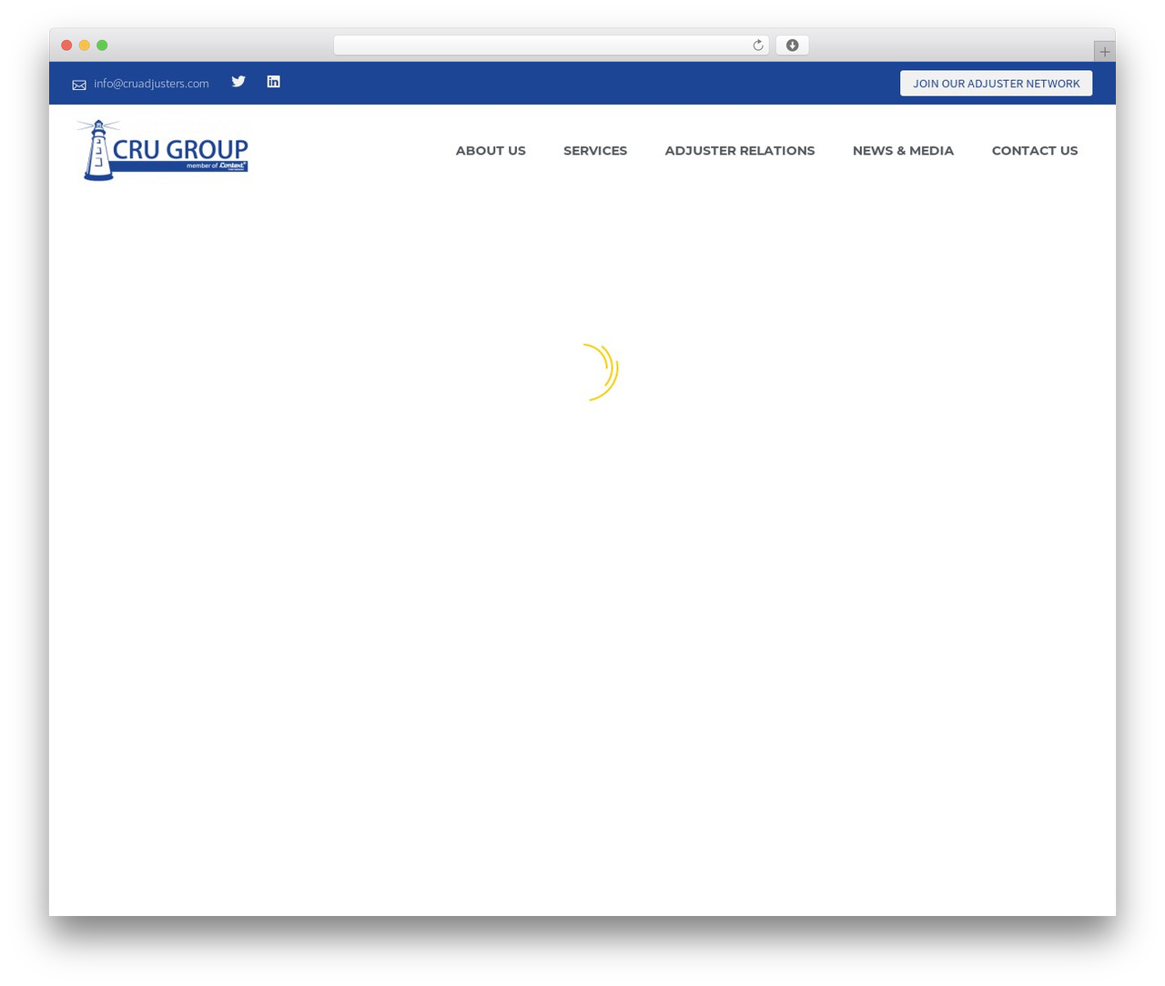 WordPress theme TheGem - cruadjusters.com