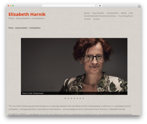 Workality Plus top WordPress theme - elisabeth-harnik.at