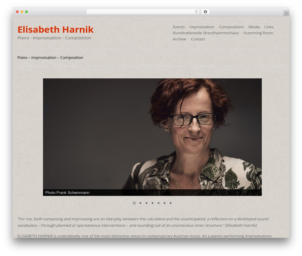 Workality Plus top WordPress theme - elisabeth-harnik.at