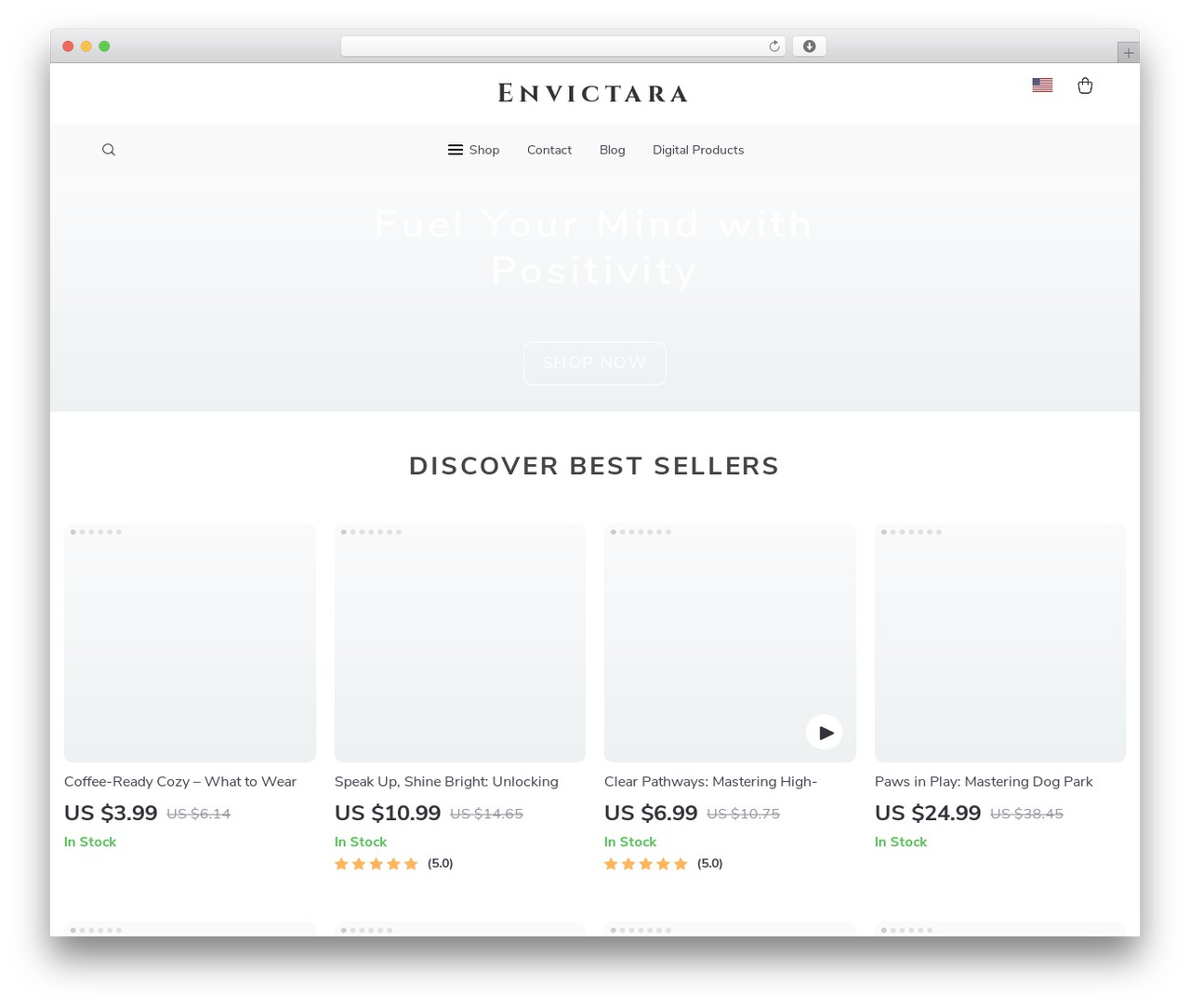 Botticelli Child best WooCommerce theme - envictara.com