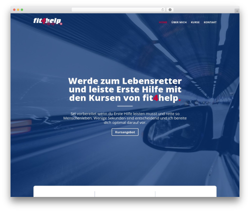 Divi theme WordPress - fit4help.ch