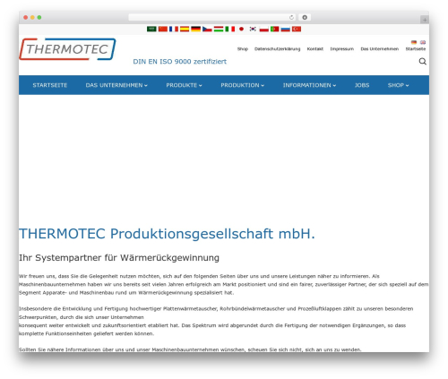 WordPress website theme Tiny Framework - thermotec-prod.de WordPress website theme Tiny Framework - thermotec-prod.de