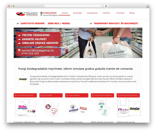 Basic WordPress website theme - totalgama.ro Basic WordPress website theme - totalgama.ro
