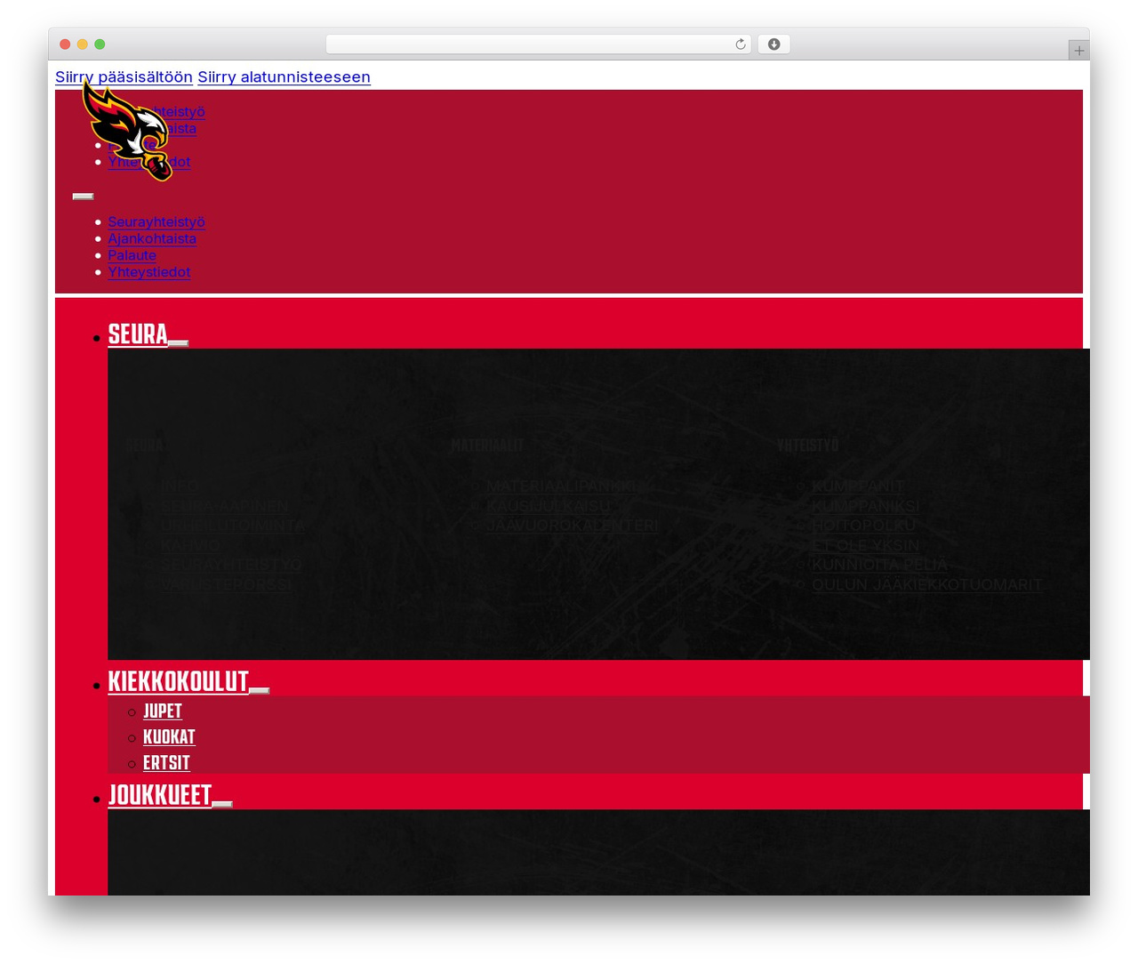 Bricks top WordPress theme - k-laser.fi