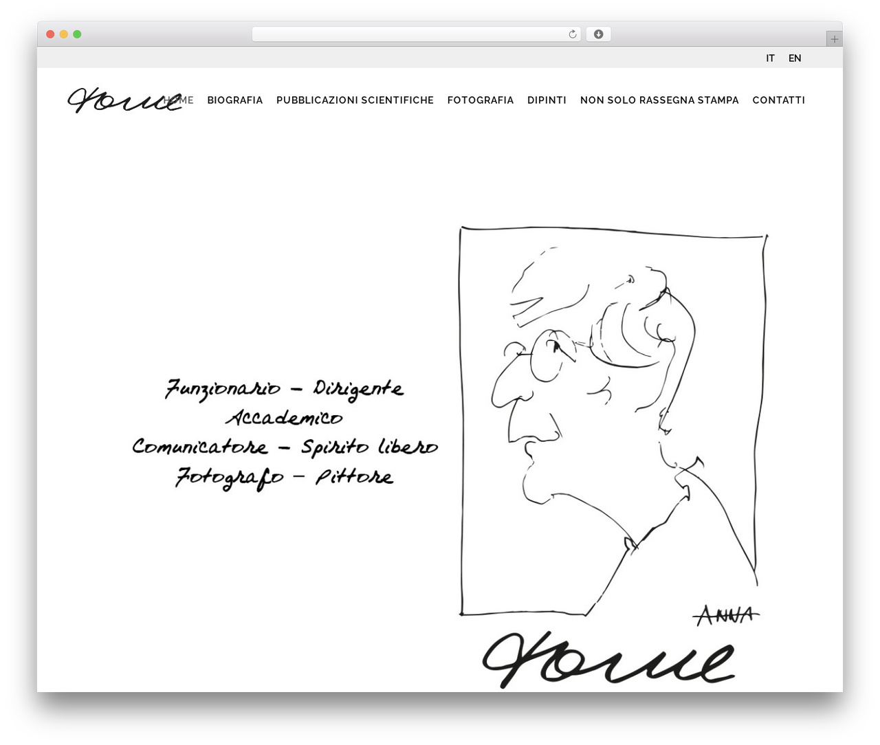 Bridge Child WordPress theme - gianfrancodomenighetti.ch