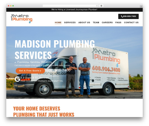Tenweb builder WordPress plugin - metropdc.com