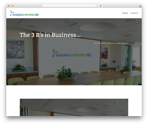 Divi WordPress theme - andreashepherd.com