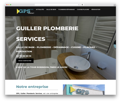 Divi WordPress theme - gps76.com