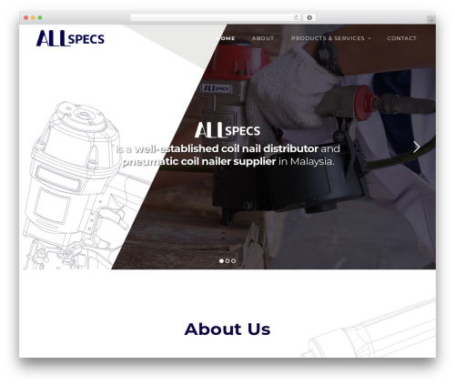 Dorian WordPress theme - allspecs.com.my