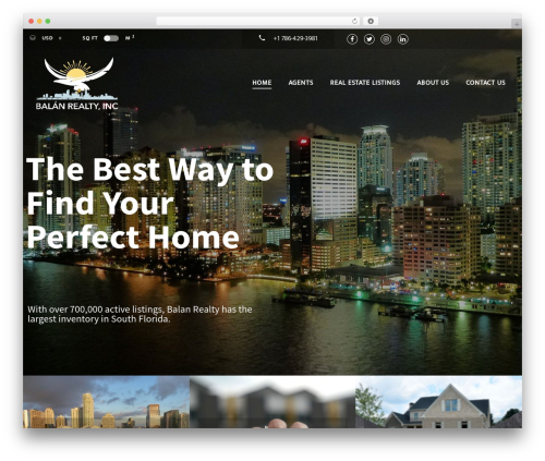 Realtyspace WordPress real estate - balanrealty.com