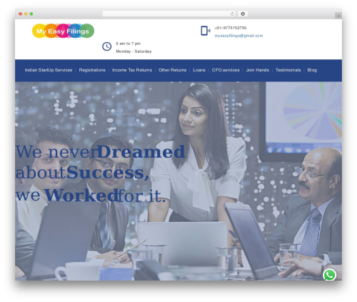 Theme WordPress Ebizfiling - myeasyfilings.com