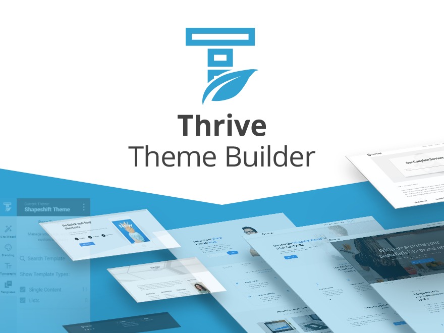 Thrive Theme Builder WordPress theme