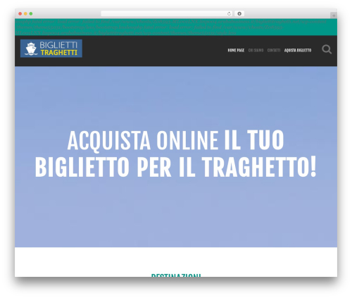 Cherry parallax WordPress plugin - bigliettitraghetti.net