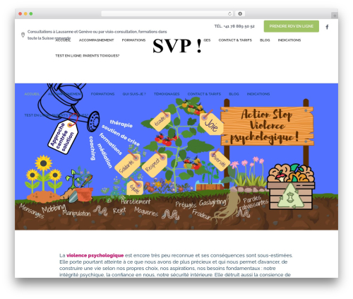 Fleur WordPress theme - stop-violence-psychologique.ch