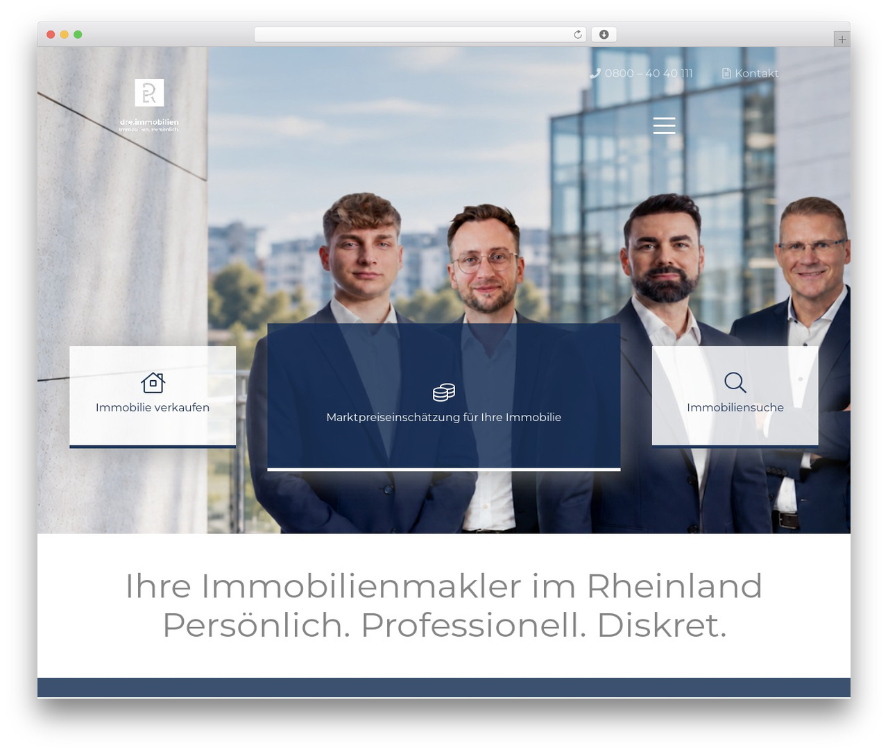 Impreza theme WordPress - dre.immobilien Impreza theme WordPress - dre.immobilien
