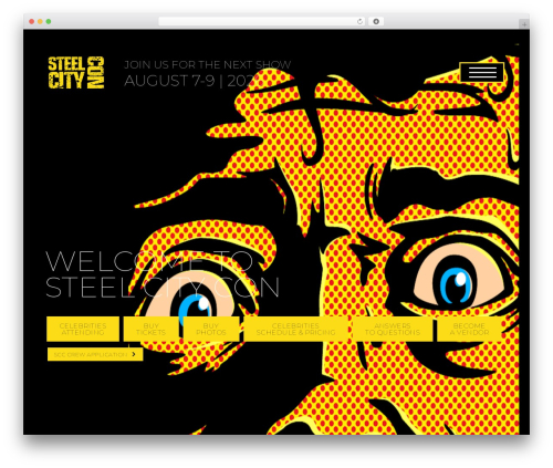 scc WordPress theme - steelcitycon.com